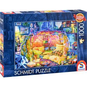Schmidt Spiele Пъзел Schmidt от 1000 части - Комфортна бърлога (59742)