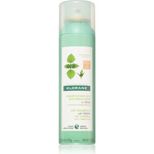 Klorane Nettle сух шампоан за мазна тъмна коса 150ml