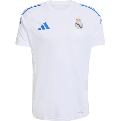 adidas Real Madrid Training Shirt 2025 2026 Mens - White