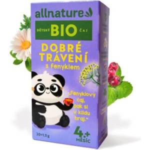 Allnature Органичен детски чай Добро храносмилане с копър 20x1, 5 g