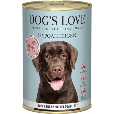 Dog's Love Hypoallergen koňské s pastinákem a rajčaty 12 x 400 g