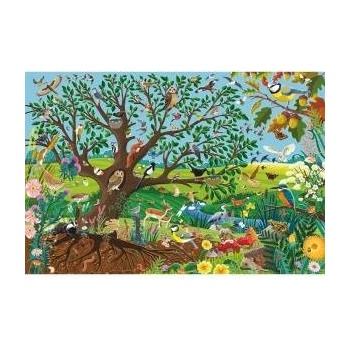 Schmidt Spiele PQ Puzzle 60 el. Animals in the Garden
