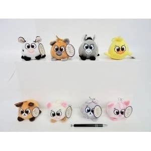 SUN-DAY AST. ANIMALS - farm, BALL, 8 cm, 8 wz