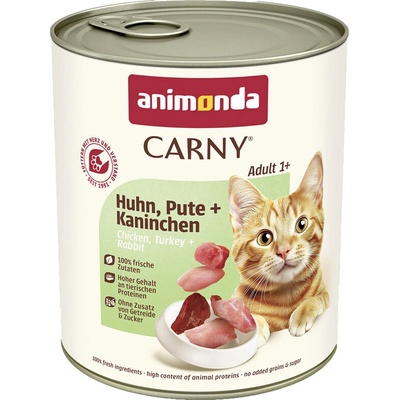 Animonda Carny Adult Kura morka a králik 800 g