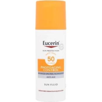 Eucerin Sun Protection Photoaging Control Sun Fluid SPF50+ opalovací emulze na obličej proti vráskám 50 ml
