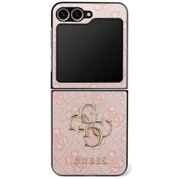 GUESS Big 4G Logo Classic Logo Case за Samsung Galaxy Z Flip 7 - Розов