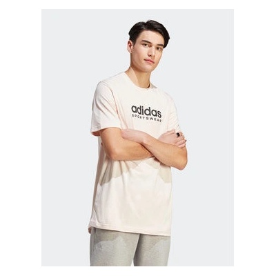 adidas tričko All SZN Graphic T-Shirt IC9810 ružové