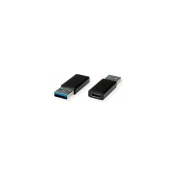 VALUE Adapter, Usb 3.2 Gen 1, Type A - C, M/F Usb Type A Usb Type C Black