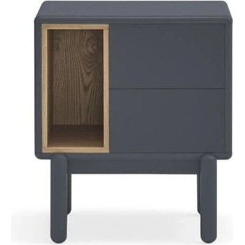Teulat Тъмно сиво нощно шкафче Corvo - Teulat (15970_te)