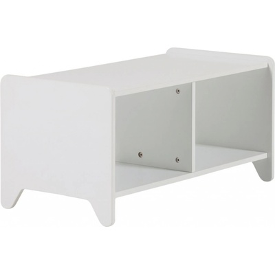 Kave Home Nunila bílá lakovaná komoda na úložné boxy 78 x 40 cm