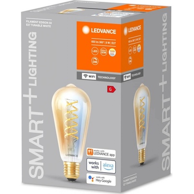 Ledvance SMART+ WiFi E27 8W Edison zlatá 822-850 – Hledejceny.cz