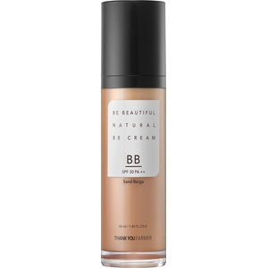 THANK YOU FARMER Be Beautiful Natural BB Cream - Sand Beige Дневен крем с цвят унисекс 40ml