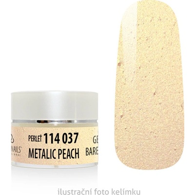 Expa nails expanails uv led gel barevný metalic peach 5 g