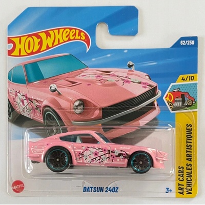 Mattel Hot Wheels Datsun 240Z ružová