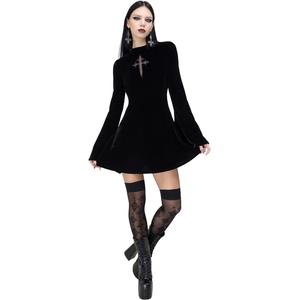 KILLSTAR дамска рокля KILLSTAR - Serenade Of Shadows - Черна - KSRA012425