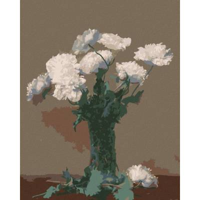 Zuty Malování podle čísel PIVOŇKY HENRI FANTIN LATOUR