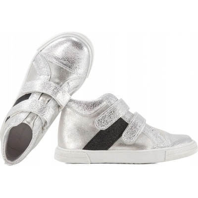 Kornecki 6288 dívčí polobotky stříbrné