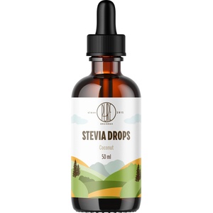 BrainMax Pure Pure® Stevia drops, Стевия капки, различни видове, 50 мл Аромат: Ванилия