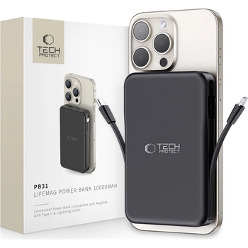 Tech-Protect PB31 10000mAh černá
