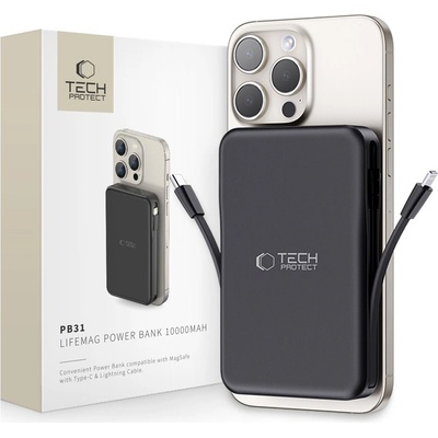 Tech-Protect PB31 10000mAh černá