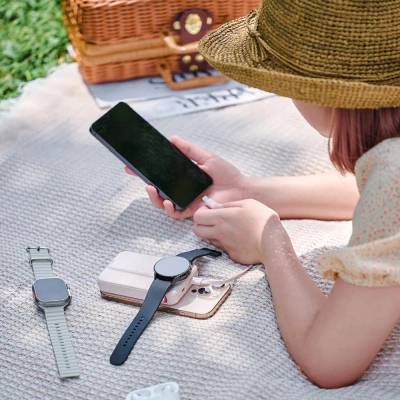 ADAM elements Vionta C2 Pro 10000 mAh магнитна power bank крем (APBADVTC2PMT)