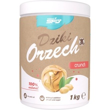 SFD Nutrition Dziki Orzech Crunchy 100% ořechový krém 1 kg