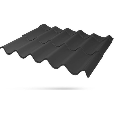 Lindab Topline Classic polyest 25um RAL 9005 černá