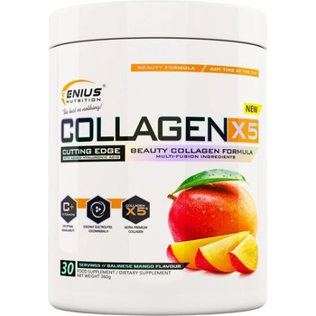 GENIUS NUTRITION Collagen X5 [360 грама] Манго