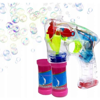 Hračka bublifuk FLASH GUN stroj na výrobu bublín