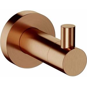 Omnires Обикновена закачалка за дрехи Omnires Modern Project, матирана мед (MP60110CPB)
