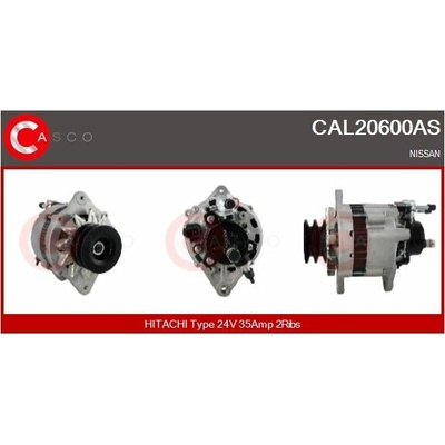 ALTERNATOR 24V 35A CAL20600AS