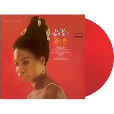 Nina Simone - Silk & Soul (Numbered/Limited Edition) (Translucent Red Coloured) (180 g) (LP) (8719262043954)