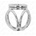 Метален пръстен за пенис и тестиси, троен - Kink Triple Ring V2 (D-241298)