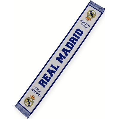 Real Madrid bílá tkaný nápis Hala Madrid – Zboží Dáma