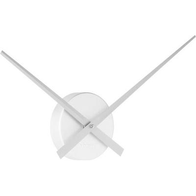 Present Time Stříbrné nástěnné hodiny Pointer 28 cm