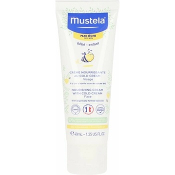 Mustela Bébé Hydra Bébé hydratačný krém na tvár pre deti od narodenia Moisturizing Cream 40 ml