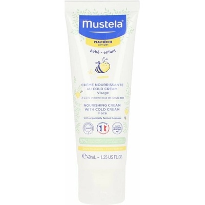 Mustela Bébé Hydra Bébé hydratačný krém na tvár pre deti od narodenia Moisturizing Cream 40 ml