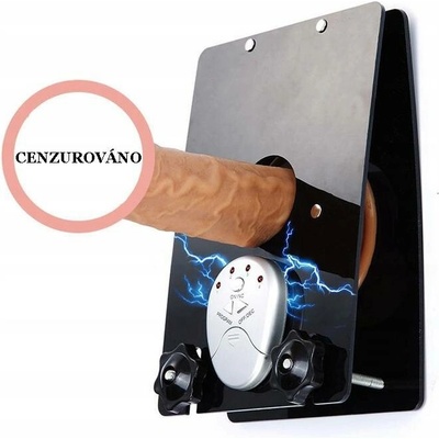 Bdsm-Bondage-Shop Elektrostimulační stavitelný lis na varlata AB2119 Černá