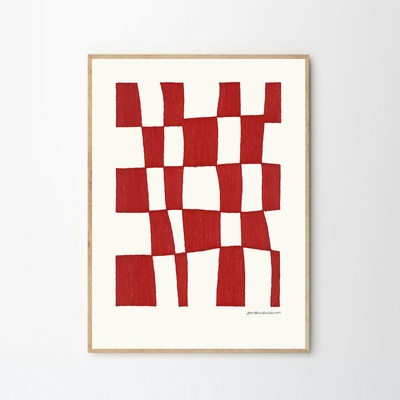 Moikka Plagát Square Days by Leise Dich Abrahamsen 50x70