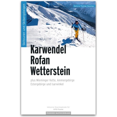 Panico Skialpinistický průvodce Karwendel Rofan a Wetterstein + GPS souřad
