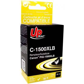 Compatible Мастилница UPRINT PGI1500 Canon, Черен (LF-INK-CAN-PGI1500B-XL-UP)