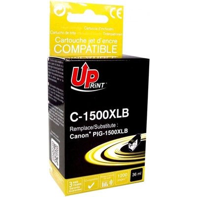 Compatible Мастилница UPRINT PGI1500 Canon, Черен (LF-INK-CAN-PGI1500B-XL-UP)