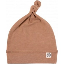 Cloby Čepička Knot Beanie COCONUT BROWN