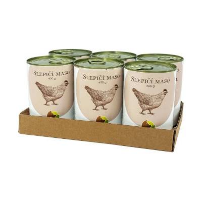 Bohemia Kuracie mäso vo vlastnej šťave 6 x 400 g