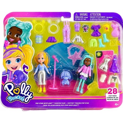 Mattel Polly Pocket Pop Star Spotlight Fashion Pack