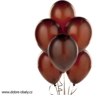 balónky HNĚDÉ