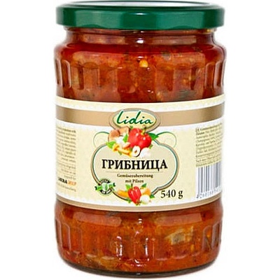 Lidia Zeleninová směs s houbami 540 g