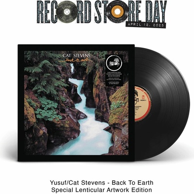 Yusuf Cat Stevens Back To Earth LP