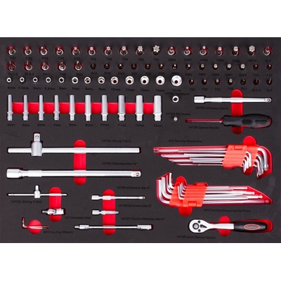 AHProfi Gola sada 1/4" 97 ks AH12449-SB