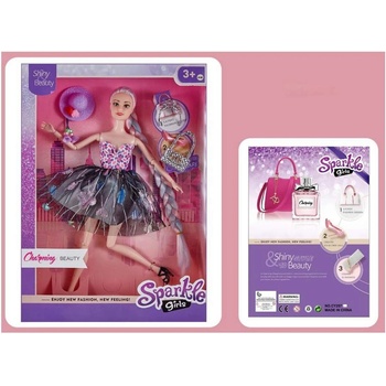 Кукла с къса рокля Sparkle girl